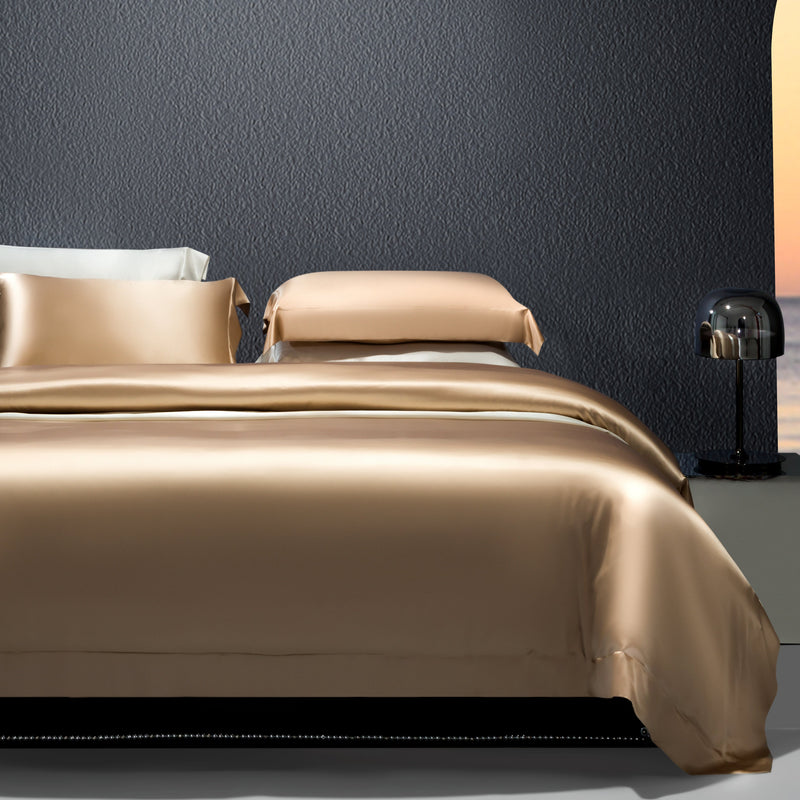 Set lenzuola in seta naturale