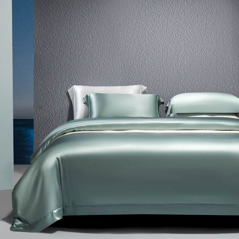 Set lenzuola in seta naturale