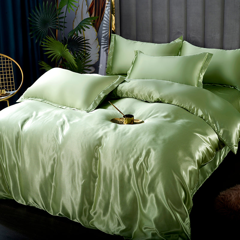 Set 4 pezzi 22 Momme | Toni di verde