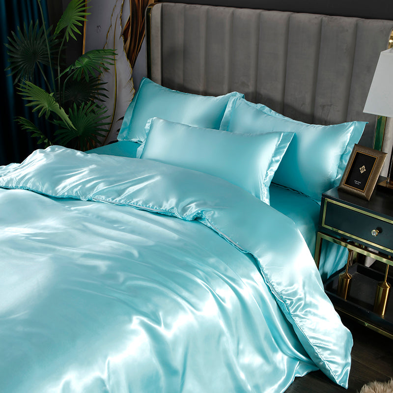 Set 4 pezzi 22 Momme | Toni blu