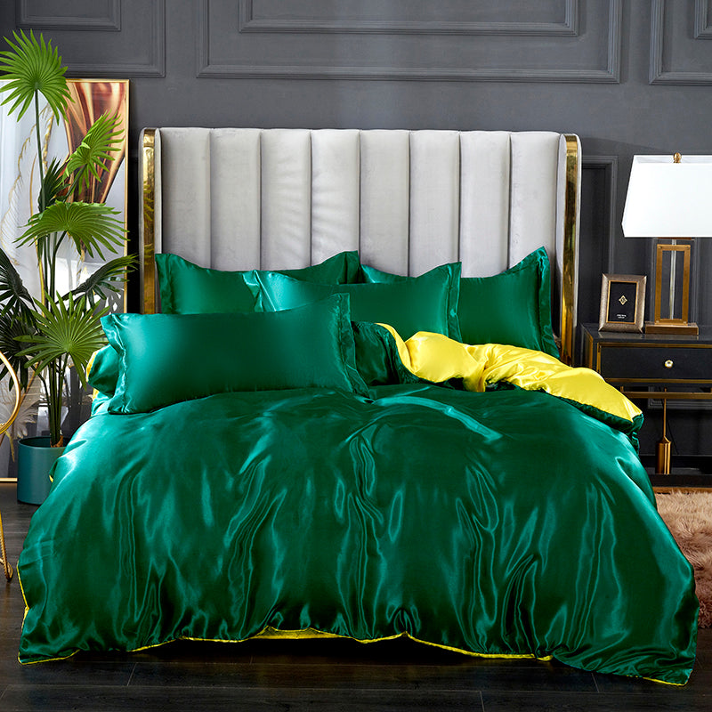 Set 4 pezzi 22 Momme | Toni di verde