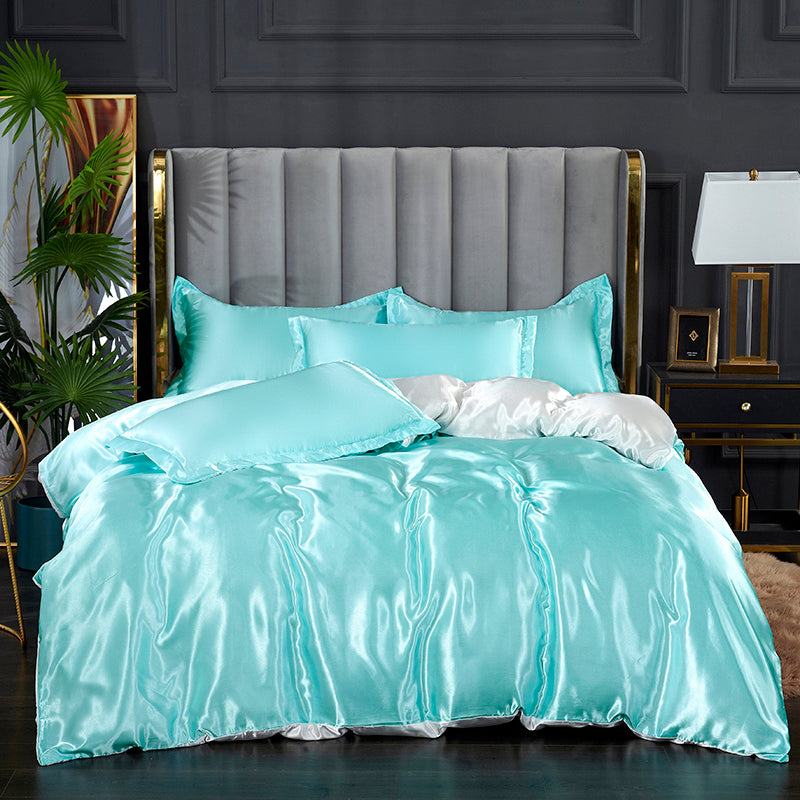 Set 4 pezzi 22 Momme | Toni blu