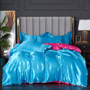 Set 4 pezzi 22 Momme | Toni blu