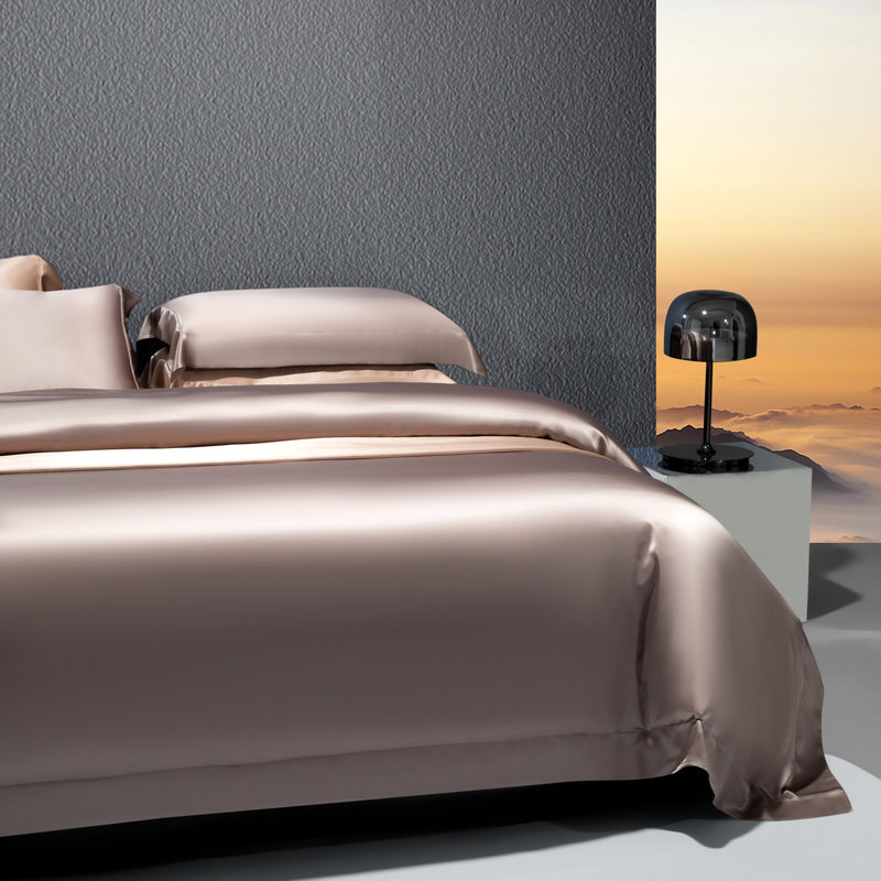 Set lenzuola in seta naturale