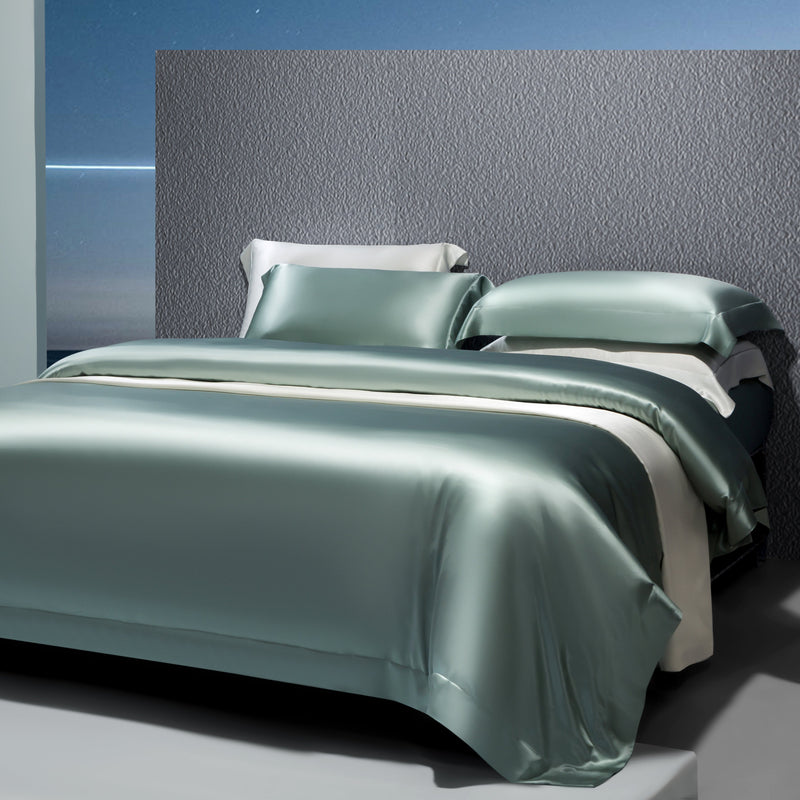 Set lenzuola in seta naturale