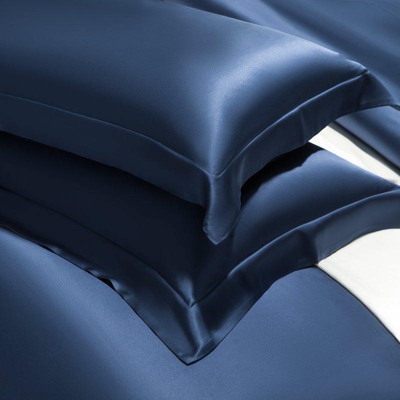 Set lenzuola in seta naturale