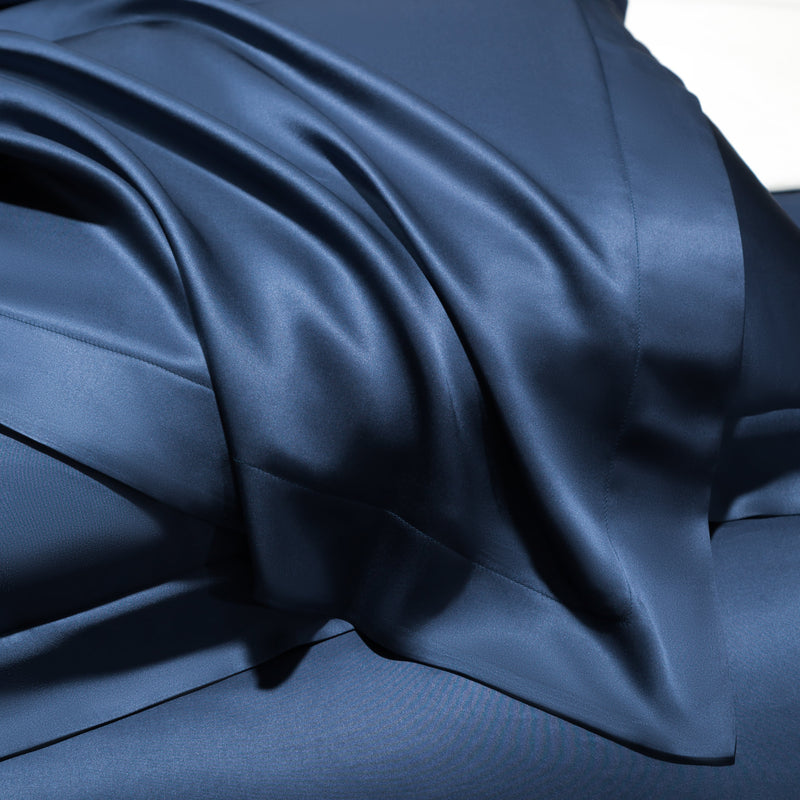 Set lenzuola in seta naturale