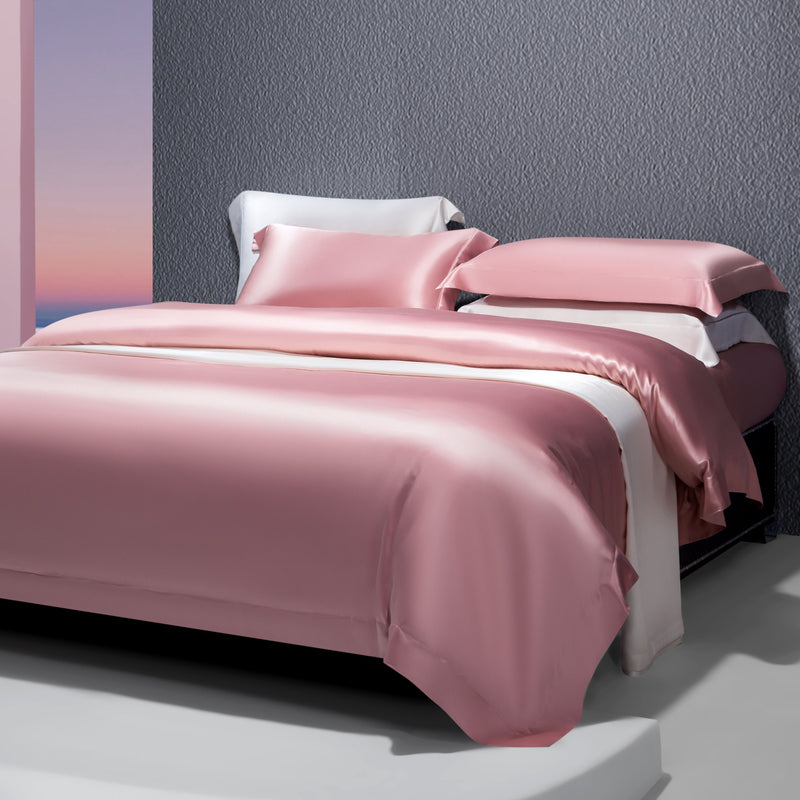 Set lenzuola in seta naturale