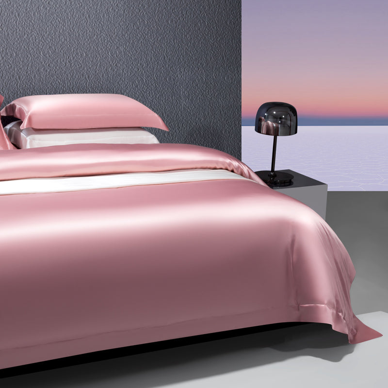 Set lenzuola in seta naturale