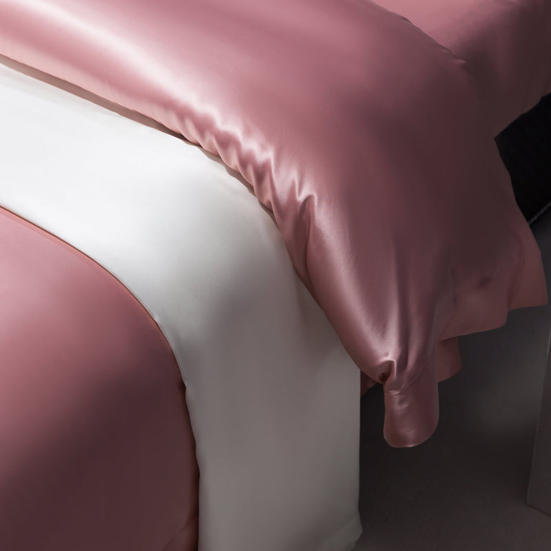 Set lenzuola in seta naturale