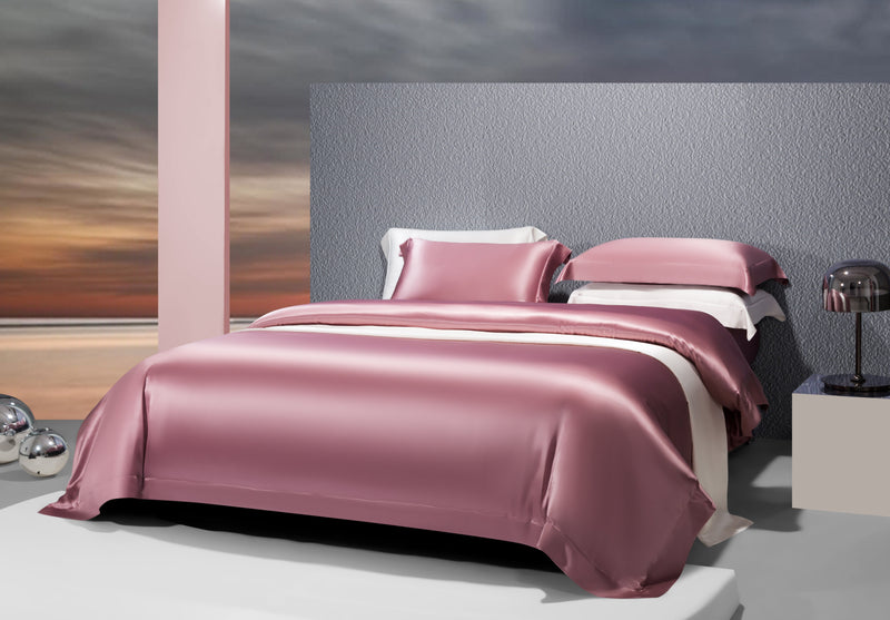 Set lenzuola in seta naturale