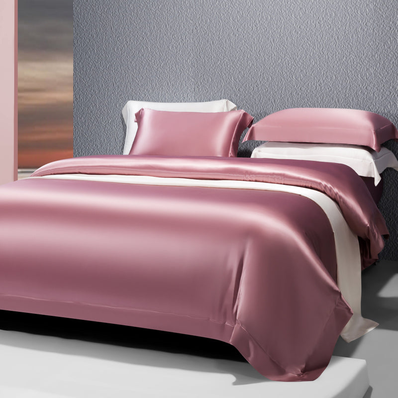 Set lenzuola in seta naturale