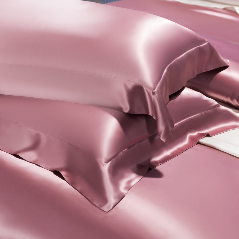 Set lenzuola in seta naturale