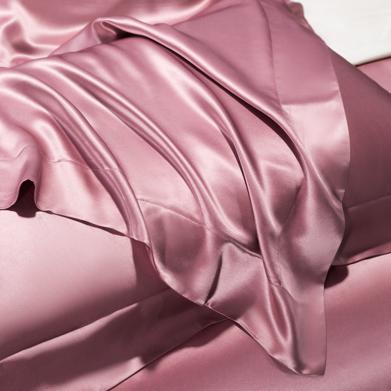 Set lenzuola in seta naturale