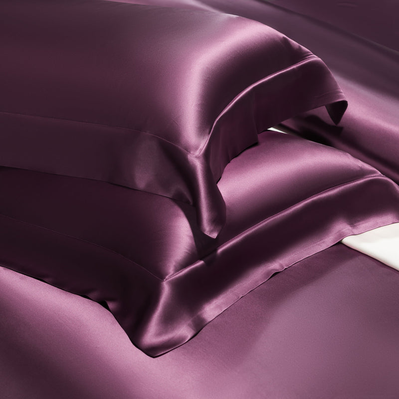 Set lenzuola in seta naturale