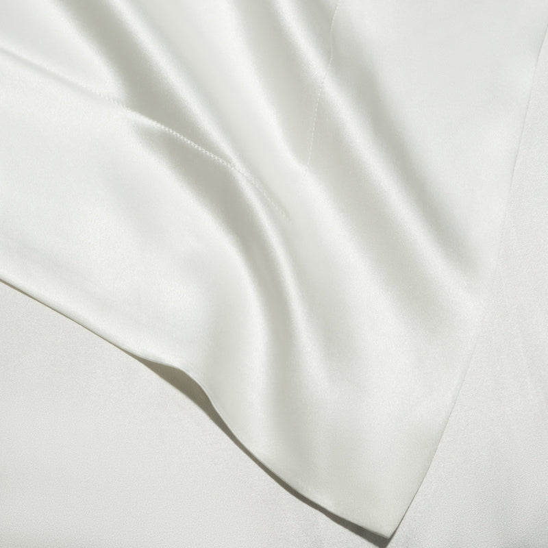 Set lenzuola in seta naturale