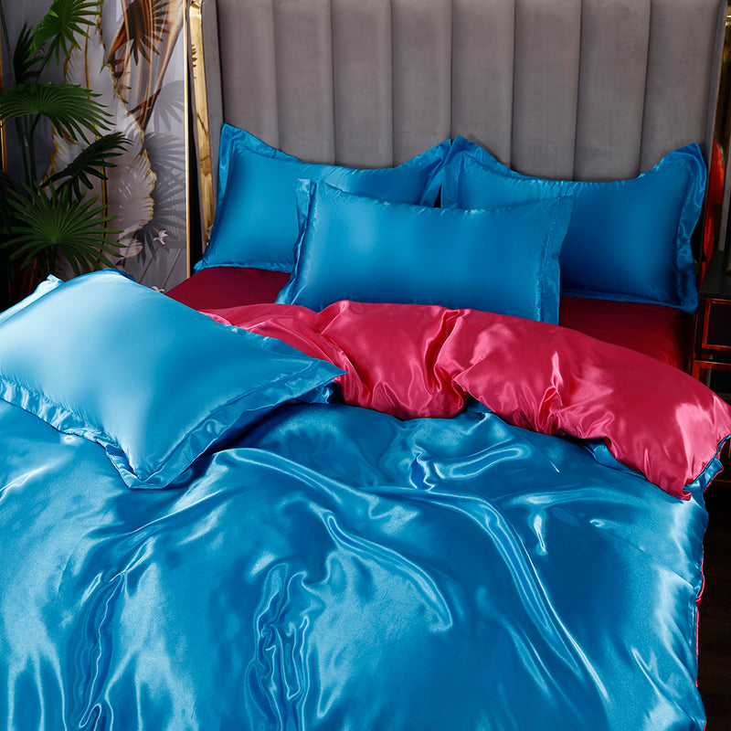 Set 4 pezzi 22 Momme | Toni blu