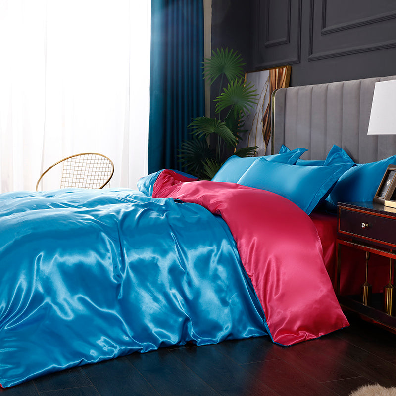 Set 4 pezzi 22 Momme | Toni blu