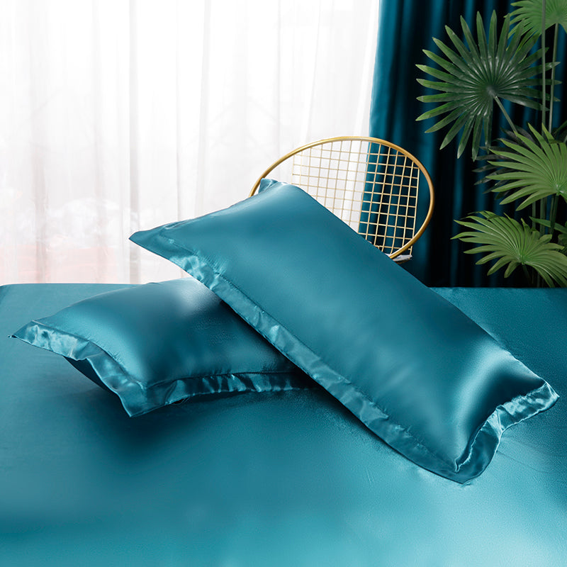 Set 4 pezzi 22 Momme | Toni blu