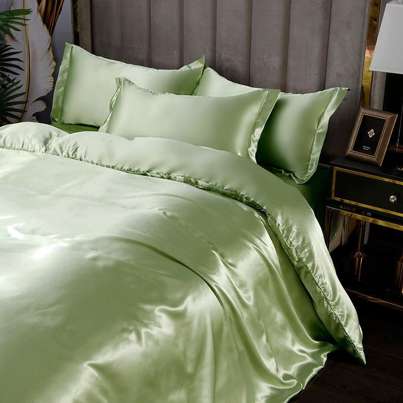 Set 4 pezzi 22 Momme | Toni di verde