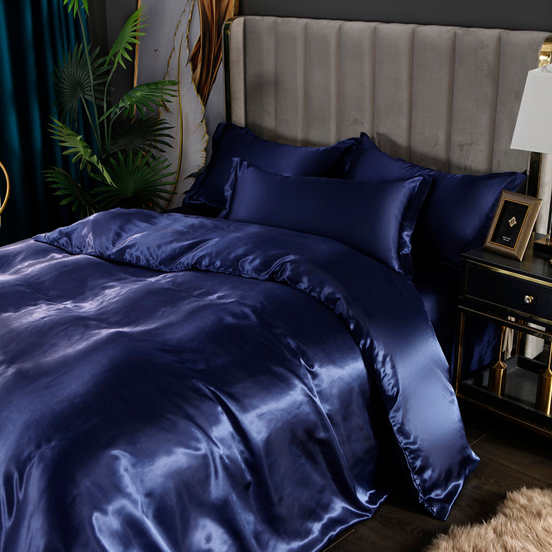 Set 4 pezzi 22 Momme | Toni blu