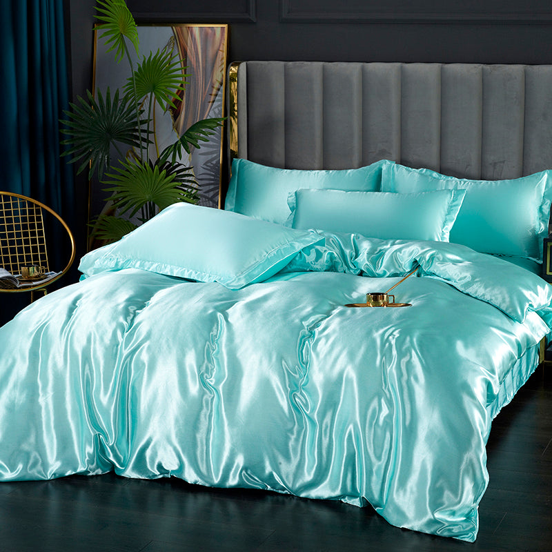 Set 4 pezzi 22 Momme | Toni blu