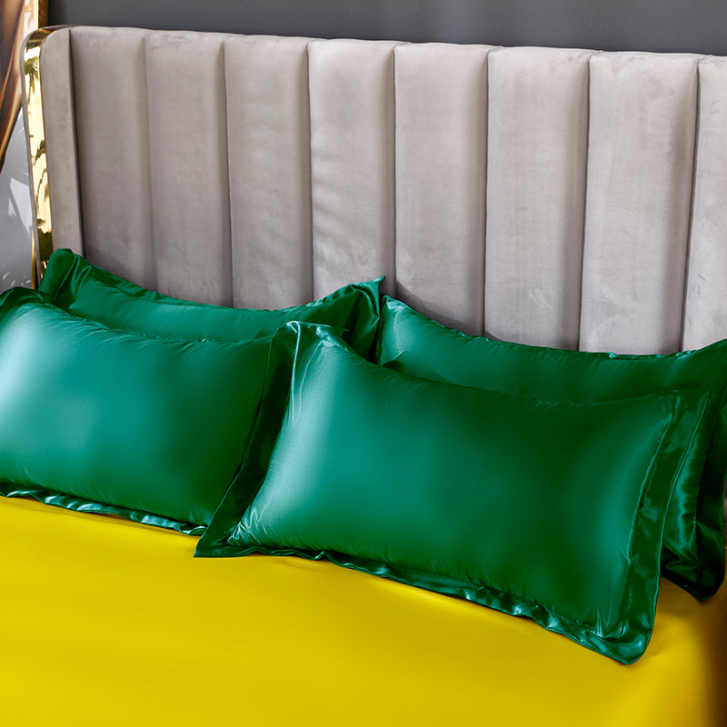 Set 4 pezzi 22 Momme | Toni di verde