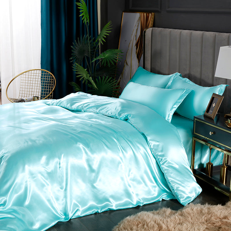 Set 4 pezzi 22 Momme | Toni blu