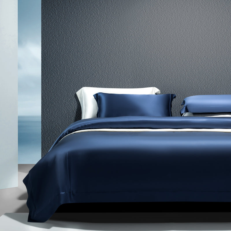 Set lenzuola in seta naturale