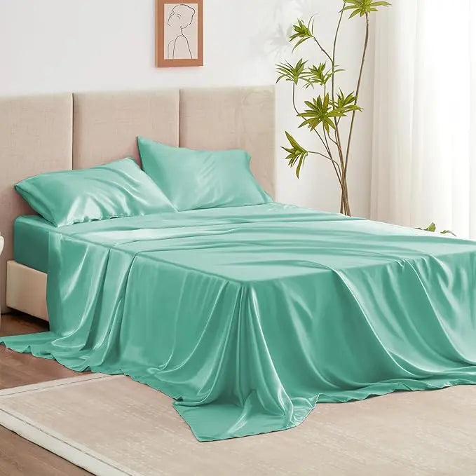 Set completo da letto in seta Mulberry