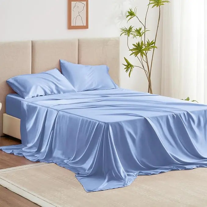 Set completo da letto in seta Mulberry